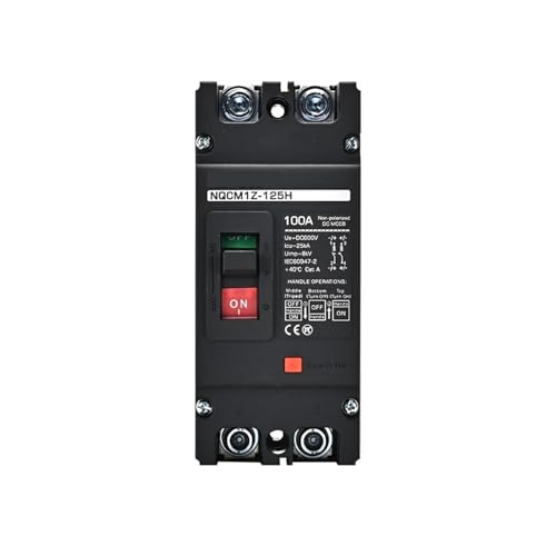 MTMXALBBR DC Circuit Breaker 2P 25kA Kapazität Siver Kontaktieren Hohe Spannung Photovoltaik Solar Panel Batterie Schützen leisurely(63A) von MTMXALBBR
