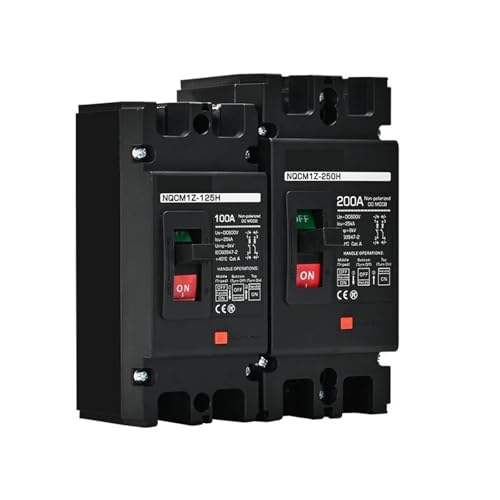 MTMXALBBR DC Circuit Breaker 2P 600V MCCB Recycle Sicherung Solar Panel Batterie Power Protecto Nicht Polarzied 25kAr leisurely(80A) von MTMXALBBR