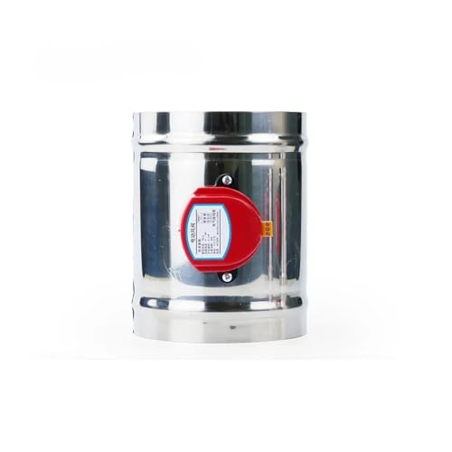 MTMXALBBR Elektrisches Magnetventil aus Edelstahl, motorisiertes Dämpferventil zur Belüftung leisurely(125mm,AC220V) von MTMXALBBR