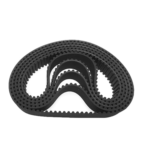 MTMXALBBR HTD5M Rubber 5M Timing Transmission Belt Black Loop Length 1710 1715 1720 1725MM leisurely(1725mm,1pc-25mm) von MTMXALBBR