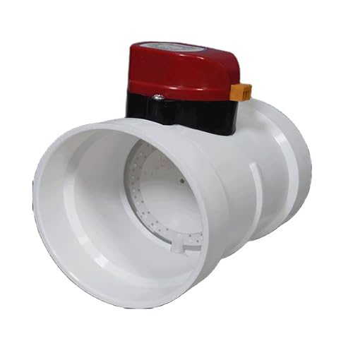 MTMXALBBR Motorisierter Dämpfer ABS Elektrisches PVC-Rohr-Luftvolumen-Regelventil Rundes PVC-Luftrohr-Regelventil leisurely(75mm) von MTMXALBBR