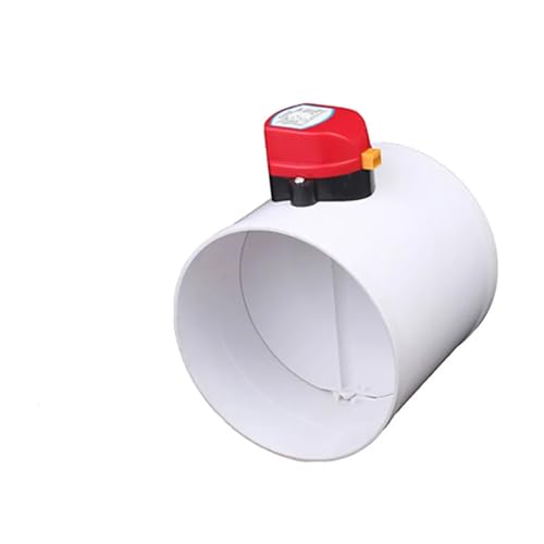 MTMXALBBR PVC-Dämpfer-Luftventil AC220V DC12V 24V motorisiertes Rückschlagventil for 3/4/5/6/8-Zoll-Rohr leisurely(DC24V OD160MM) von MTMXALBBR