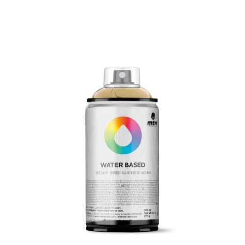 MTN Goldene Sprühfarbe auf Wasserbasis, 100 ml, Graffiti-Sprühfarbe, geeignet für Kinder von Montana Colors