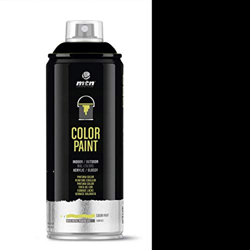 MTN Pro Color Lackspray RAL-9005 schwarz - 400ml von Montana Colors