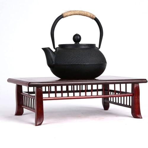 MTNBHH Altartisch aus massivem Holz, Gebetsregal aus Bambus, buddhistischer Schrein, niedriger Beistelltisch for Heimdekoration, spirituelle Meditation, Zen-Raum(28.5x18.5x9.5cm) von MTNBHH