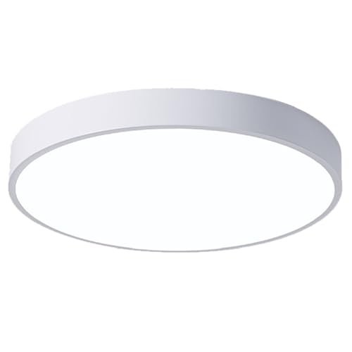 MTNROO Kreative Deckenleuchte In 5 Farben Macaron Ultradünner Deckenleuchtenschirm 3 Dimmbare Energiespar-Flachlampe Runde Superhelle Leuchte Für Schlafzimmer, Wohnzimmer Und Flur von MTNROO