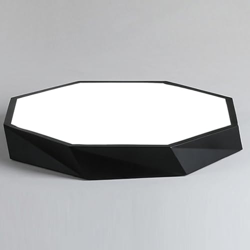 MTNROO Polygon Kreative Deckenleuchte Elegante Industrielle Flache Lichter Dekorative Baldachin-Beleuchtungskörper Für Den Haushalt Energiesparende Panellampe Für Den Innenbereich Für Badezimmer, von MTNROO