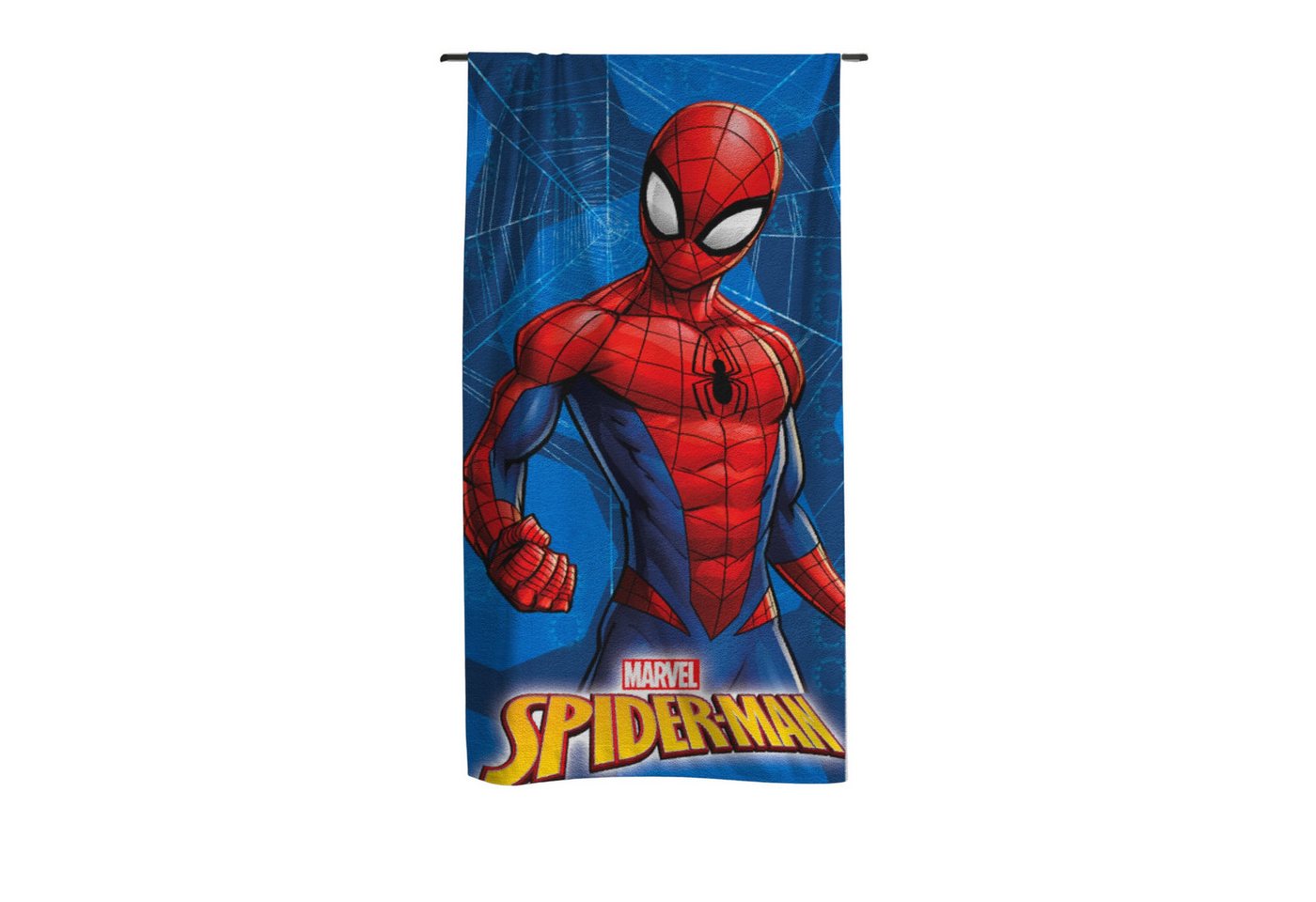 MTOnlinehandel Badetuch Spiderman 70x140 cm, 100 %, Baumwolle (1-St), Marvel's Kinder Bade-/Strandtuch von MTOnlinehandel