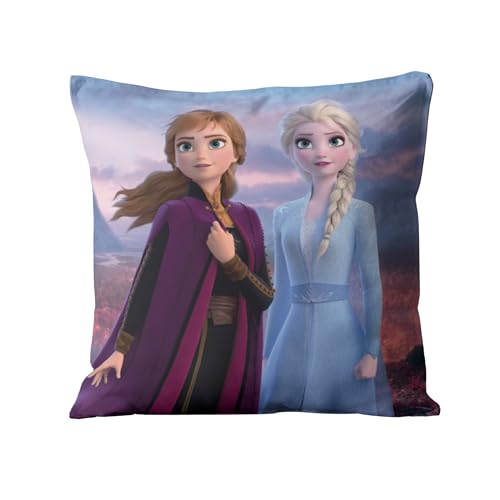 MTOnlinehandel Deko-Kissen für Kinder & Teenager, weich, kuschelig, für Disney Fans Frozen Anna & ELSA, Fanartikel ideal für Kinderbett, Sofa, Leseecke oder Auto (Frozen) von MTOnlinehandel