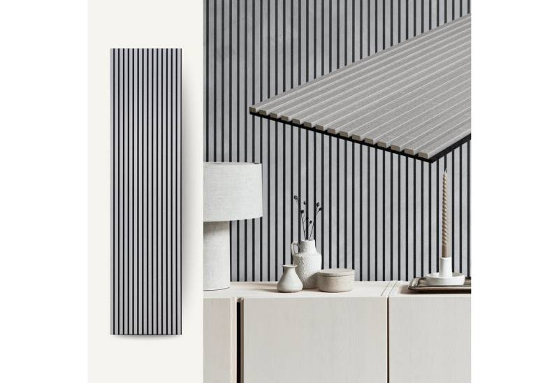 MTP Online-Shop GmbH Wandpaneel Beton - 240x60cm, Schallabsorption & modernes Design von MTP Online-Shop GmbH