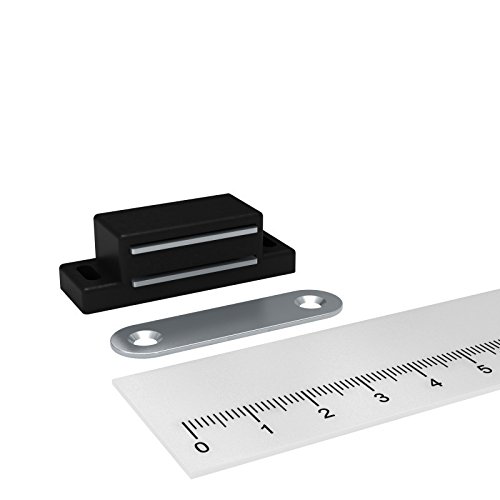 5x Magnetisches Schließsystem 90° Magnetischer Türfang Magnetschnapper Verschluss Türmagnet von MTS Magnete