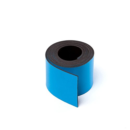 MTS Magnete Magnetisches Band für Schilder, zum Zuschneiden, 30 mm breit blau von MTS Magnete