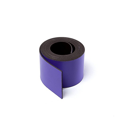 MTS Magnete Magnetisches Band für Schilder, zum Zuschneiden, 30 mm breit dunkelviolett von MTS Magnete