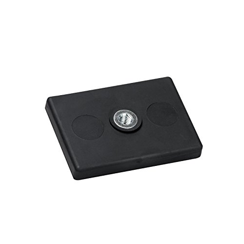 Neodym Magnetsystem 43 x 31 mm Gummimantel mit 1 x Innengewinde rechteckig Neodym Magnetsystem 43 x 31 mm Gummimantel mit 1 x Innengewinde rechteckig von MTS Magnete