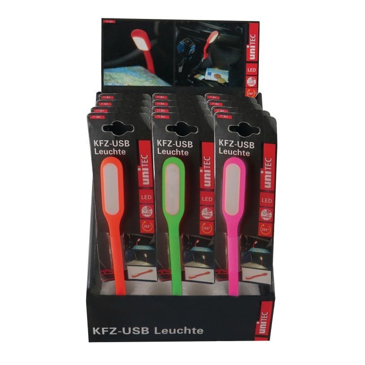 LED USB-Leuchte farblich sortiert von MTS