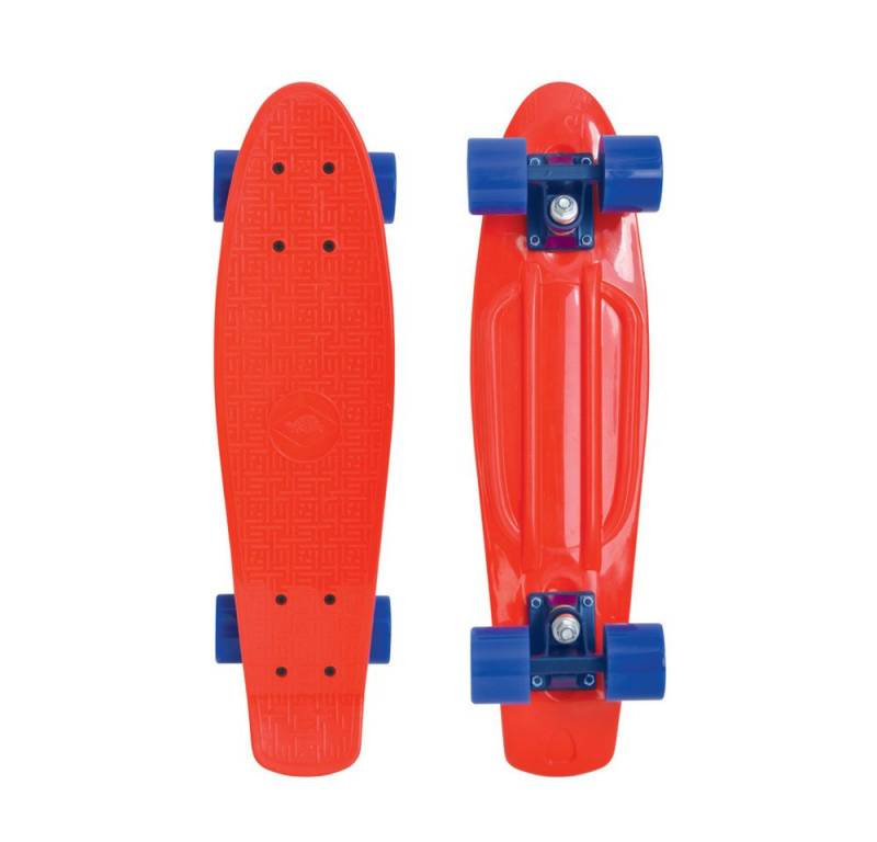 MTS Skateboard Donic Schildkröt Skateboard Retro Native rot von MTS