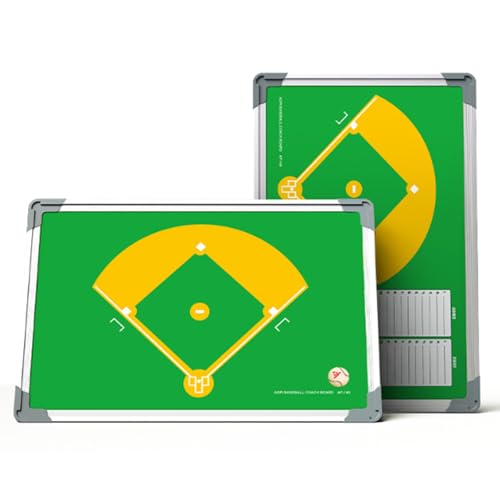 Baseball-Softball-Situationstafel für Trainer – 2-seitig magnetisch, trocken abwischbares Whiteboard-Trainingstool, aufhängbares Design für das Training Baseball-Softball-Situationstafel für Trainer – 2-seitig magnetisch, trocken abwischbares Whiteboard-Trainingstool, aufhängbares Design für das Training von MTTXY