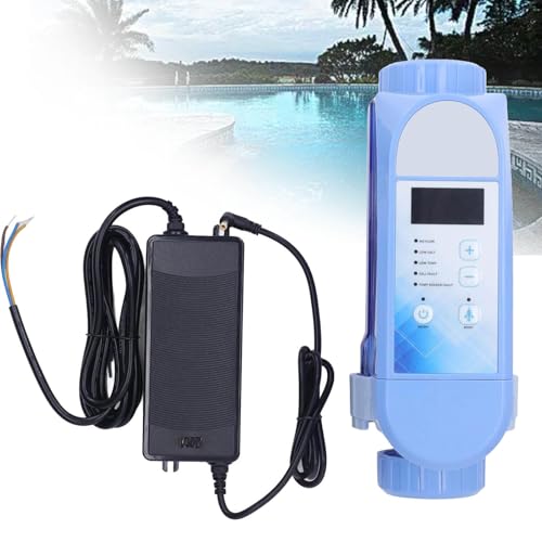 MTTXY Salzchlorierungsgenerator, 4 G/8 G/12 G/16 G/20 G/h Salzchlormaschine, Einstellbare Leistung für Schwimmbad, Spa-Pool,20g/H von MTTXY