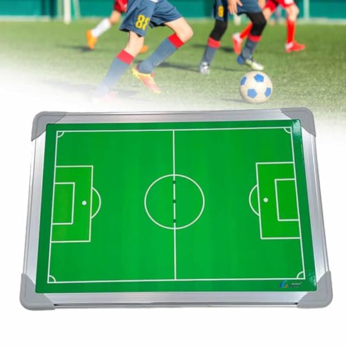 Magnetische Fußball-Coaching-Tafel, trocken abwischbare Taktiktafel mit trocken abwischbarem Markerstift und Tasche, leicht zu beschreiben und zu löschen für Training und Anleitung Magnetische Fußball-Coaching-Tafel, trocken abwischbare Taktiktafel mit trocken abwischbarem Markerstift und Tasche, leicht zu beschreiben und zu löschen für Training und Anleitung von MTTXY