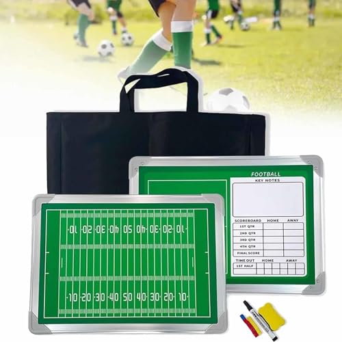 Magnetische Taktiktafel für Fußball, 17,7 x 12,6 Zoll, doppelseitiges Whiteboard für die Aufstellung von Fußball-Coaching-Boards, leicht zu beschreiben und zu löschen, perfekt für das Magnetische Taktiktafel für Fußball, 17,7 x 12,6 Zoll, doppelseitiges Whiteboard für die Aufstellung von Fußball-Coaching-Boards, leicht zu beschreiben und zu löschen, perfekt für das von MTTXY
