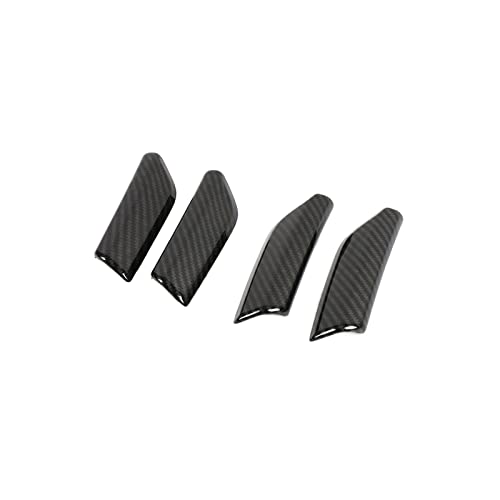 MTVTFECEWG Auto Innentür Armlehne Griff Trim Abdeckung Für Q3 2020 2019 Dekoration Innenausstattung Modifikation Auto Styling(Black) von MTVTFECEWG