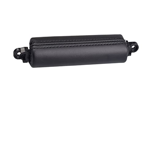 MTVTFECEWG Auto Innentür Links Rechts Fahrer Leder Ziehgriff Für VW Für Touareg 2003 2004 2005 2006 2007 2008 2009 2010(Black) von MTVTFECEWG