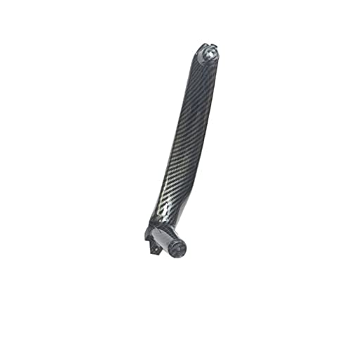 MTVTFECEWG Auto Rechts Links Innere Türverkleidung Griff Pull Trim Cover Auto Innenraum Für E70 X5 E71 E72 X6 SAV 2007-2013 Zubehör(Kohlefaser,rechte Seite) von MTVTFECEWG