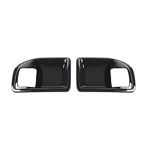 MTVTFECEWG Autoinnentürgriff Schüssel Dekoration Abdeckung Aufkleber Für Jeep Für Wrangler JK 2-Türer 2010 2011 2012 2013 2014 2015 2016 2017(Black) von MTVTFECEWG
