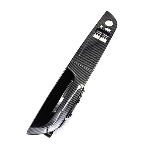 MTVTFECEWG Für 3er M3 E92 COUPE 320i 330i 335i 2007-2014 LHD Innentür Armlehne Fenster Schalter Panel Abdeckung Türgriff(Kohlefaser,links) von MTVTFECEWG