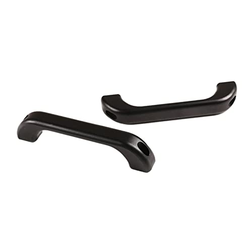 MTVTFECEWG Für Für Defender 90 110 2004-2018 Aluminiumlegierung Innentür Haltegriff Autoinnenraum A/B-Säule Griff Dekoration Zubehör(Black) von MTVTFECEWG