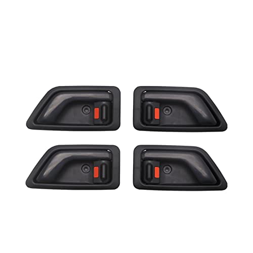 MTVTFECEWG Für Hyundai Für Getz Für Click TB 2002–2009 Autoinnentürgriffe Autotürgriff Links Rechts Innentürgriff(Black,4 STÜCK) von MTVTFECEWG
