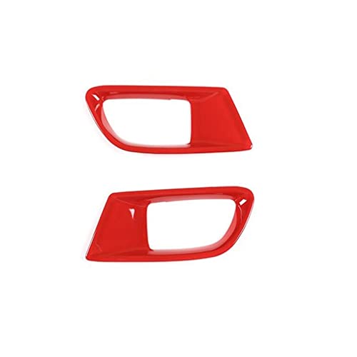 MTVTFECEWG Für Subaru Für BRZ 2012 2013 2014 2015 2016 2017-2020 Auto Innentürgriff Schüsselabdeckung Zierrahmen Dekoration Aufkleber Zubehör(Red) von MTVTFECEWG