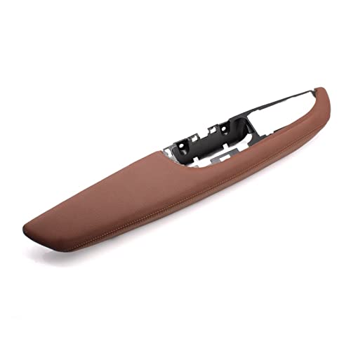 MTVTFECEWG Für X5 X6 E70 E71 E72 2007-2013 LHD Innentürgriff Armlehne Leder Außenrahmenhalterung Ersatz(Sattel Brown) von MTVTFECEWG