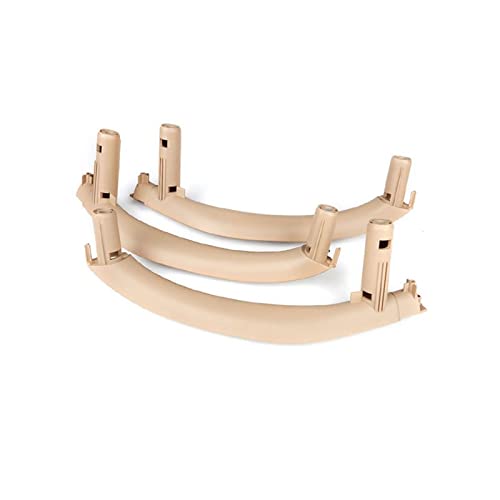 MTVTFECEWG Für X5 X6 F15 F16 2014 2015 2016 2017 2018 3 Stücke Autoinnentürgriffe Ersetzen Abdeckung Autotürgriff(Beige) von MTVTFECEWG