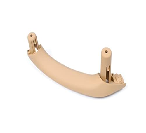 MTVTFECEWG LHD Beige Schwarz Auto Links Rechts Türinnengriff Innentürverkleidung Griff Pull Trim Cover Für X3 X4 F25 F26 2010–2017(Beige,Rear left) von MTVTFECEWG