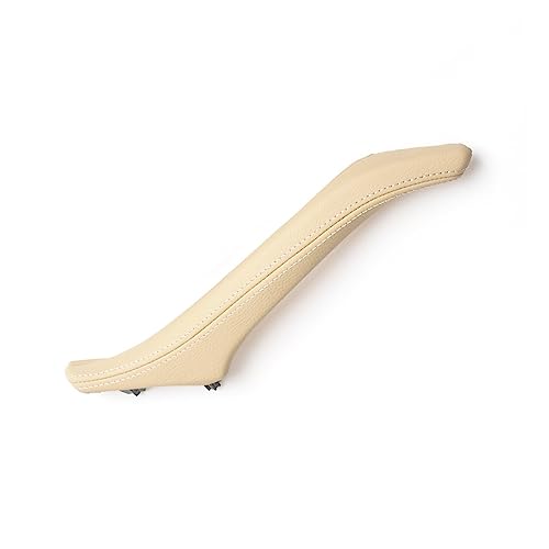 MTVTFECEWG Leder-Zuggriff Die Beifahrertür Links Rechts Für 5er F10 F11 F18 520i 523i 525i 528i 535i(LEFT BEIGE) von MTVTFECEWG