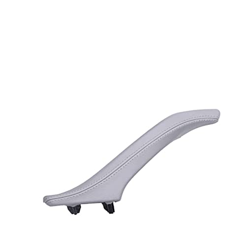 MTVTFECEWG Ledergriff For Die Beifahrertür Links Rechts Für 5er F10 F11 F18 2010-2017 520i 523i 525i 528i 535i(RIGHT GRAY) von MTVTFECEWG