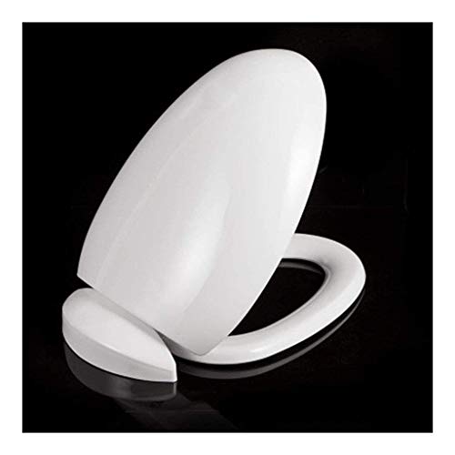 MTWT Toilettensitz, der sich nicht löst, langsam schließend, rund, Ei-Design, WC-Deckel, WC-Deckel, WC-Schüssel-Deckel, absteigend, leicht zu reinigen 827 MTWT Toilettensitz, der sich nicht löst, langsam schließend, rund, Ei-Design, WC-Deckel, WC-Deckel, WC-Schüssel-Deckel, absteigend, leicht zu reinigen 827 von MTWT