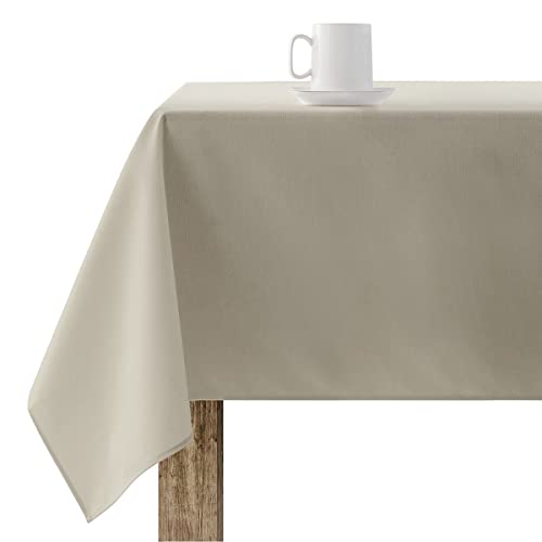 BELUM | Glatte Tischdecke 101 100 x 140 cm Harz fleckenabweisend, wasserdichte Tischdecke ohne Wachstuch, Tischdecke aus 100% Bio-Baumwolle, Glatte Haptik Baumwolle von BL BELUM