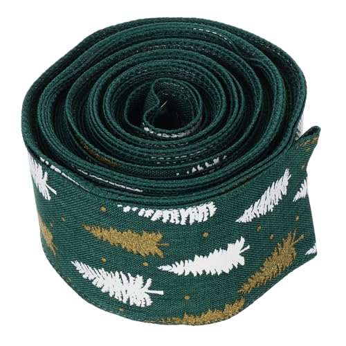 MUCKLILY DIY-girlandenband Mit Weihnachts-Cartoon-Muster Weihnachtsband Schleifenband Zum Zuschneiden Für Geschenkboxen Und Bastelarbeiten von MUCKLILY