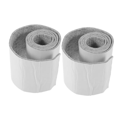 MUCKLILY 1 Satz Antirutschmatte Aus Filz Teppichstreifen Klebestreifen Für Fußmatten Filzstreifen Für Möbel Selbstklebender Teppich Klebestreifen Aus Filz Filzband Dark Grey Gefühlt 2st von MUCKLILY