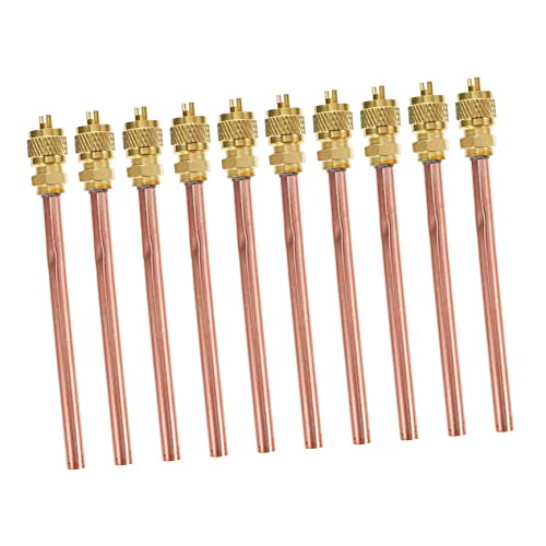 MUCKLILY 1 Satz Nadelventilrohr Wartungszugangsventil Tragbare Klimaanlage Luft Kühlservice Schlauchboot Ventil Aircot Airpl Rückschlagventil Überprüfen Einwegventil Messing Golden 10st MUCKLILY 1 Satz Nadelventilrohr Wartungszugangsventil Tragbare Klimaanlage Luft Kühlservice Schlauchboot Ventil Aircot Airpl Rückschlagventil Überprüfen Einwegventil Messing Golden 10st von MUCKLILY