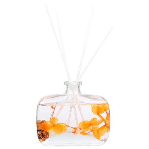 MUCKLILY 1 Satz Öl Für Die Aromatherapie Rattan Stick Aromaöl Aromatisch Duftendes Öl Ätherisches Öl Und Stick Diffusorstab Mit Ätherischem Öl Diffusor Für Getrocknetes Blütenöl Glas von MUCKLILY