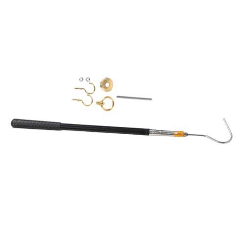MUCKLILY 1 Set Ladder Pull -down -System Kit Attic Pull System Haken Set Ersatz Rv -markisenöffner Reichweite Reichweite Stange Abzieher Verlängerung Pole Griffteile Teile Werkzeug von MUCKLILY