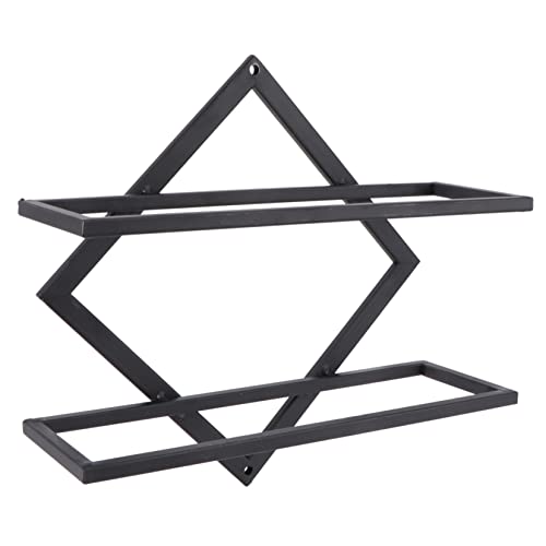 MUCKLILY 1 Stück Weinhalter aus Kreatives Rotwein Präsentationsregal für Bar Restaurant und Zuhause für Hohe Gläser und Weinflaschen Stilvolles Dekorationsstück von MUCKLILY