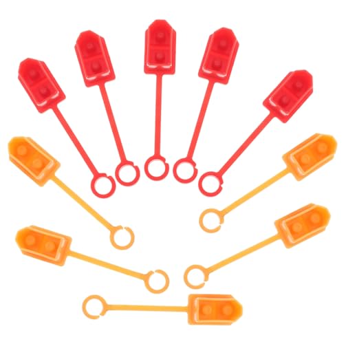 MUCKLILY 10 Stück Batteriestecker Schutzkappen aus Oxidiertem Isoliermaterial Langlebig Bruchfest Verhindern Elektrische Fehlfunktion und Oxidation Einfach Montierbar Geeignet für Rc MUCKLILY 10 Stück Batteriestecker Schutzkappen aus Oxidiertem Isoliermaterial Langlebig Bruchfest Verhindern Elektrische Fehlfunktion und Oxidation Einfach Montierbar Geeignet für Rc von MUCKLILY