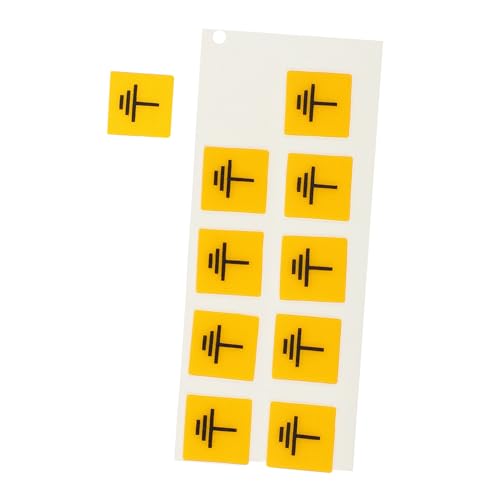 MUCKLILY 10 Stück Erdungswarnaufkleber aus PC material Selbstklebende Sicherheitsetiketten für Elektrische Geräte Praktische Warnhinweise für Erdungsverbindungen Witterungsbeständig und MUCKLILY 10 Stück Erdungswarnaufkleber aus PC material Selbstklebende Sicherheitsetiketten für Elektrische Geräte Praktische Warnhinweise für Erdungsverbindungen Witterungsbeständig und von MUCKLILY