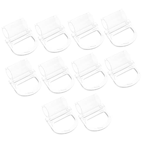 MUCKLILY 10stücke Rollladenzüge Für Rollos Aus Abs-Material Rollogriffe Für Schnurlose Rollos Zuggriffe Für Fensterrollos Rollladengriffe Als Rollozubehör Passend Für Stange von MUCKLILY