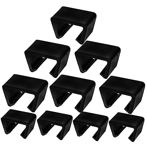 MUCKLILY 10Stücke Rattan Möbel Clips für Terrassenmöbel Sofa Befestigungselemente Outdoor Möbel Klammern zur Stabilisierung von Rattan Stühlen Einfache Montage für Module von MUCKLILY