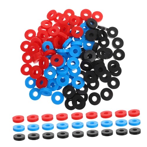 MUCKLILY 120 Stück Gummipuffer für Klimaanlagen Außendurchmesser Innendurchmesser Dicke Anti-vibrationsdämpfer für Decken Lüftungssysteme Stoßabsorbierend Geräuschreduzierend Einfache von MUCKLILY